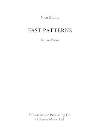 Fast Patterns Sheet Music Preview