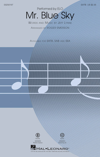Mr. Blue Sky - Guitar Sheet Music Preview