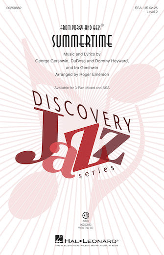 Summertime Sheet Music Preview