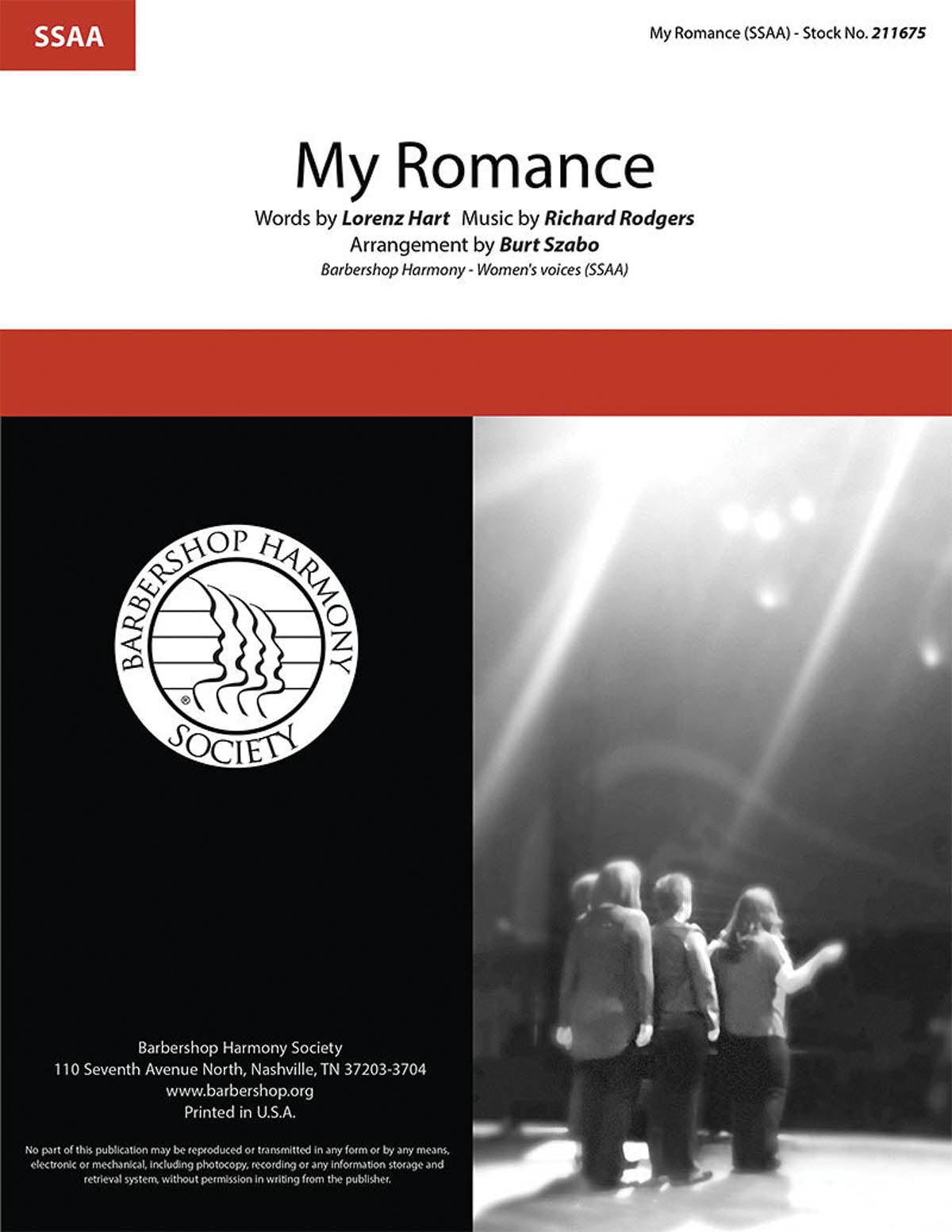 My Romance (arr. Burt Szabo) Sheet Music Preview