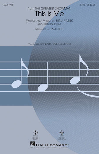 This Is Me (from The Greatest Showman) (arr. Mac Huff) Sheet Music Preview