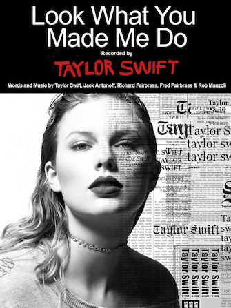 Look What You Made Me Do Sheet Music Preview