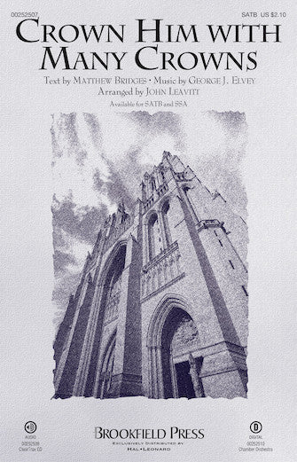 Crown Him With Many Crowns Sheet Music Preview