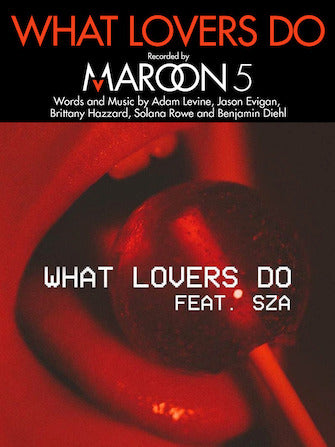 What Lovers Do Sheet Music Preview