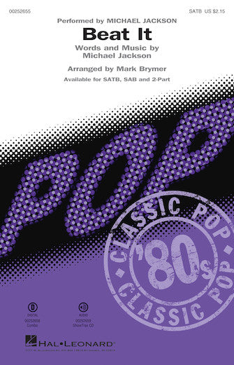 Beat It Sheet Music Preview