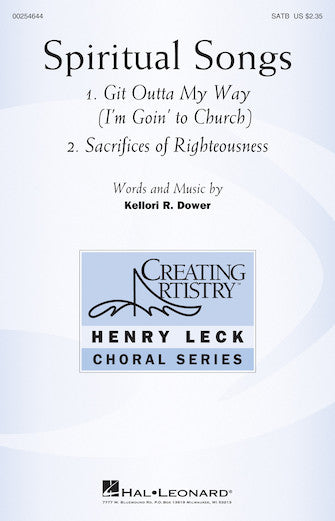 Spiritual Songs Sheet Music Preview