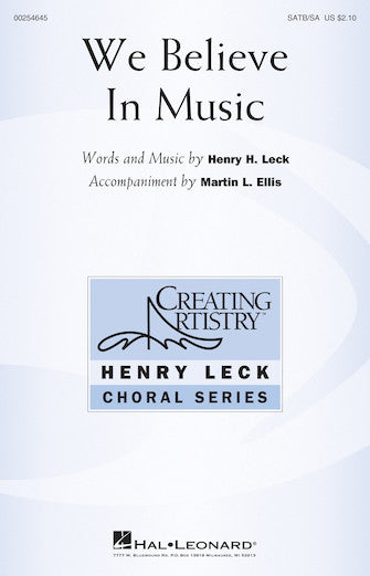 We Believe In Music Sheet Music Preview