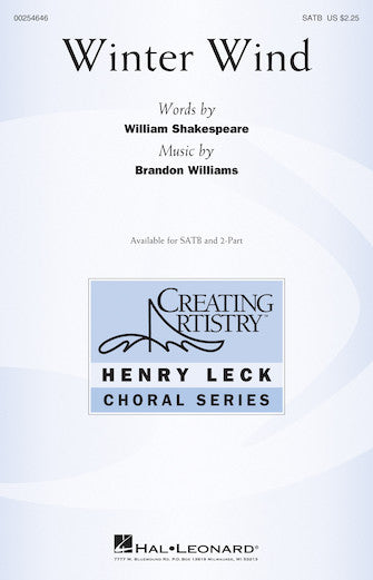 Winter Wind Sheet Music Preview