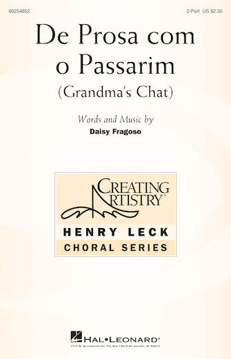 De Prosa Com O Passarim Sheet Music Preview