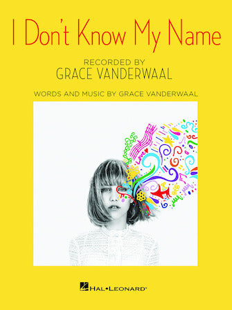 I Don't Know My Name Sheet Music Preview