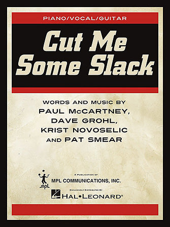 Cut Me Some Slack Sheet Music Preview