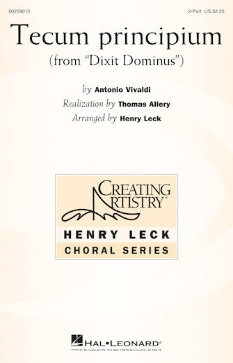 Tecum Principium Sheet Music Preview