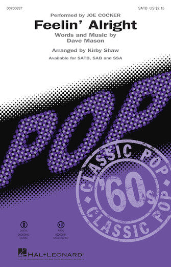 Feelin' Alright - Guitar Sheet Music Preview