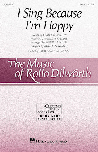 I Sing Because I'm Happy Sheet Music Preview