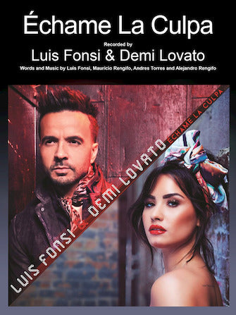 Echame La Culpa Sheet Music Preview