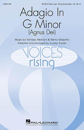 Adagio In Sol Minore (Adagio In G Minor) (arr. Audrey Snyder) Sheet Music Preview