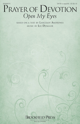 Prayer Of Devotion (Open My Eyes) Sheet Music Preview