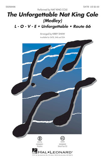 The Unforgettable Nat King Cole (Medley) Sheet Music Preview