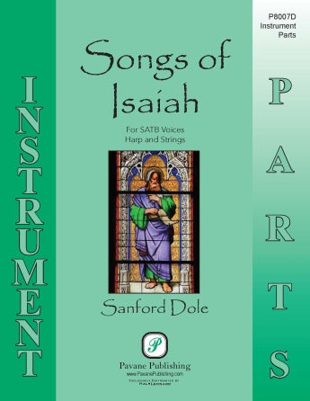Songs of Isaiah (Parts) Sheet Music Preview