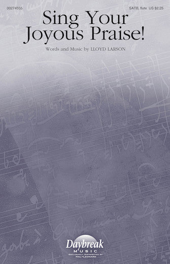Sing Your Joyous Praise! Sheet Music Preview