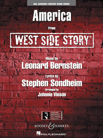America (from West Side Story) (arr. Vinson) - Eb Alto Clarinet Sheet Music Preview