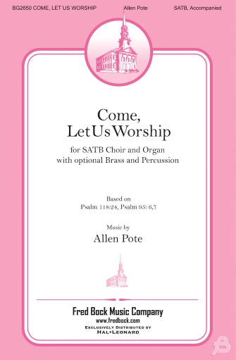 Come, Let Us Worship Sheet Music Preview