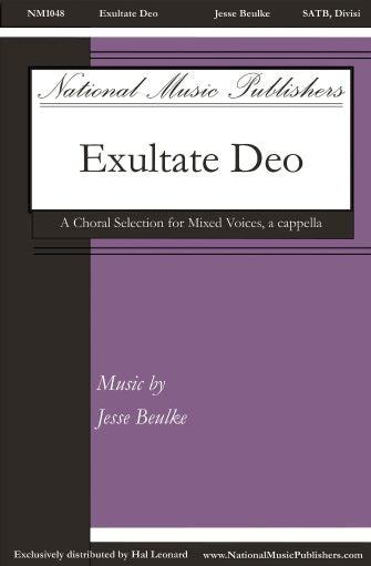 Exultate Deo Sheet Music Preview