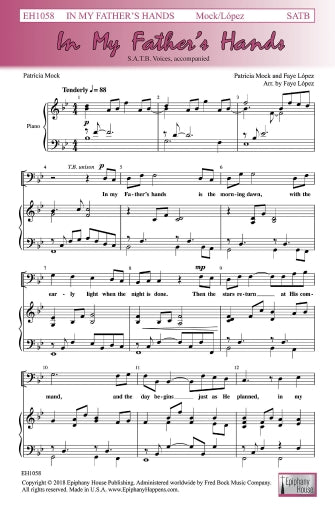 In My Father's Hands (arr. Faye Lopez) Sheet Music Preview