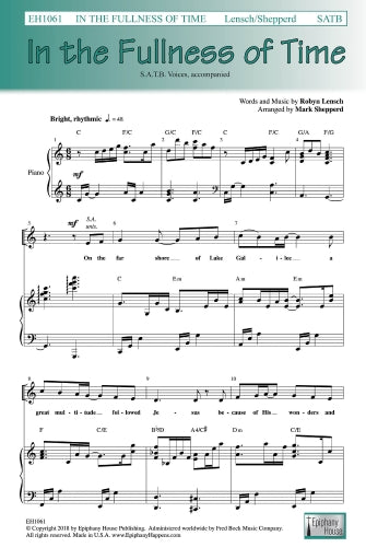 In The Fullness Of Time (arr. Mark Shepperd) Sheet Music Preview