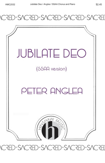 Jubilate Deo Sheet Music Preview