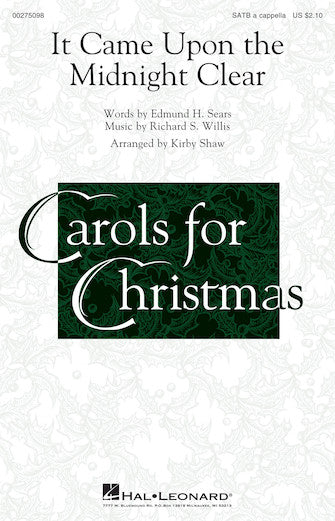 It Came Upon The Midnight Clear Sheet Music Preview