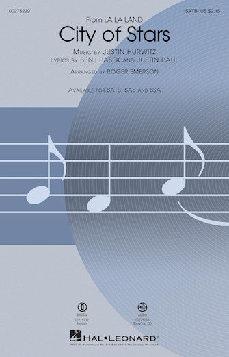 City Of Stars (arr. Roger Emerson) Sheet Music Preview