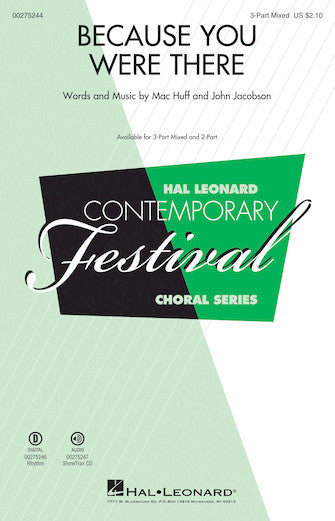 Because You Were There Sheet Music Preview