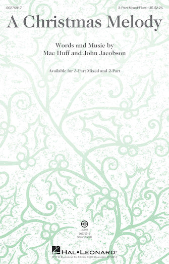 A Christmas Melody Sheet Music Preview