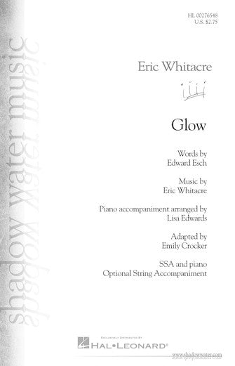 Glow (arr. Emily Crocker) Sheet Music Preview