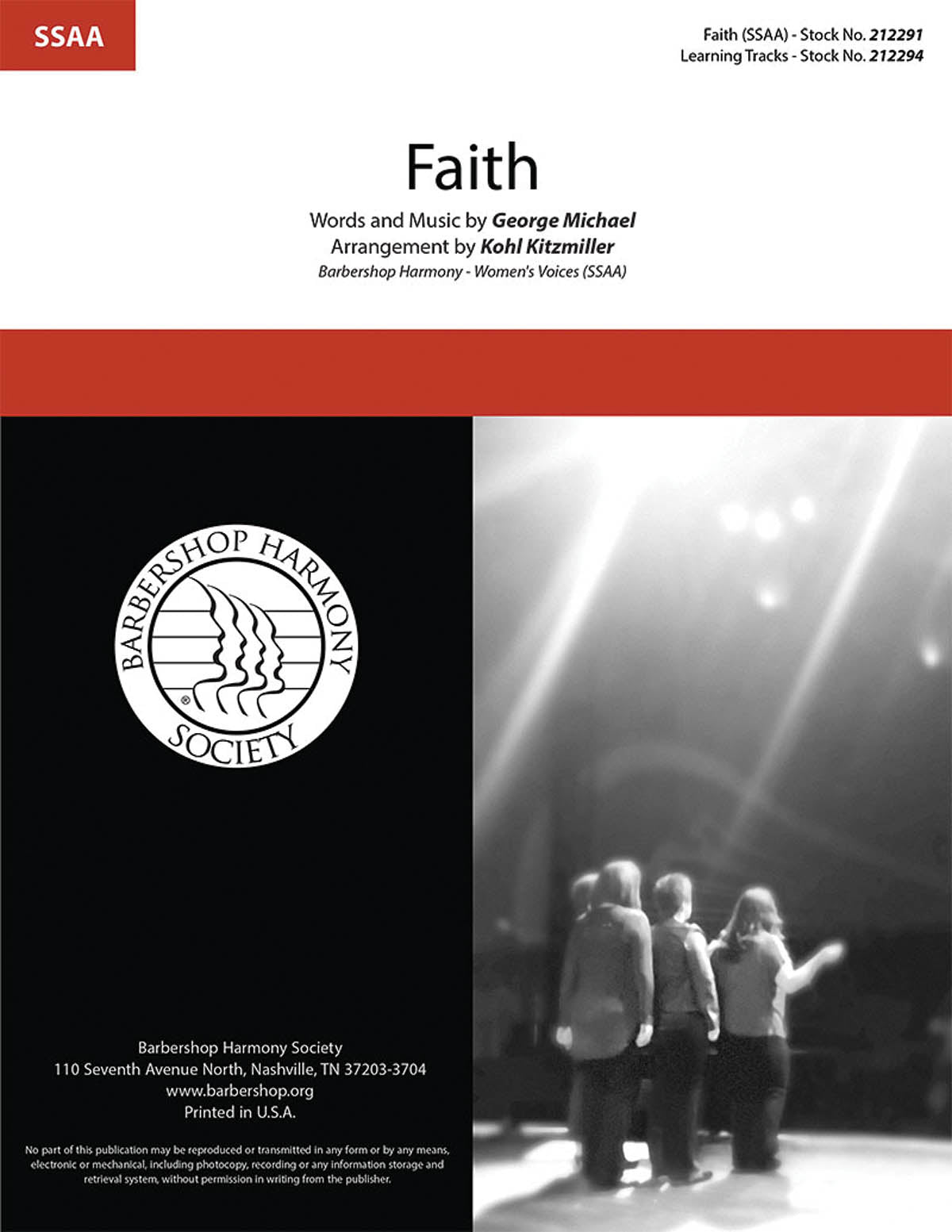 Faith (arr. Kohl Kitzmiller) Sheet Music Preview