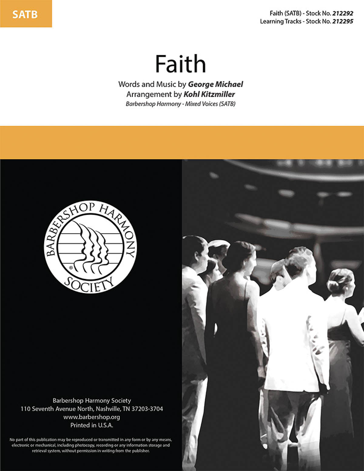 Faith (arr. Kohl Kitzmiller) Sheet Music Preview