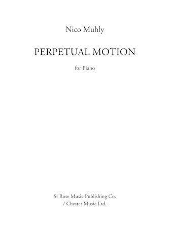 Perpetual Motion Sheet Music Preview