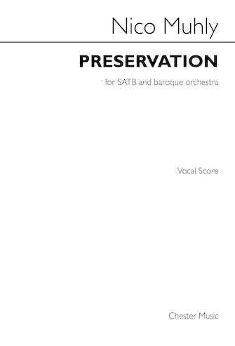 Preservation Sheet Music Preview