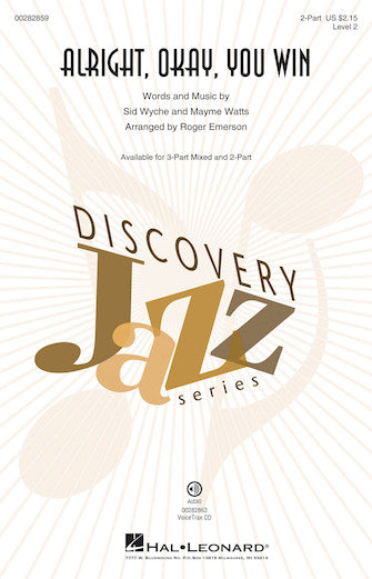 Alright, Okay, You Win (arr. Roger Emerson) Sheet Music Preview