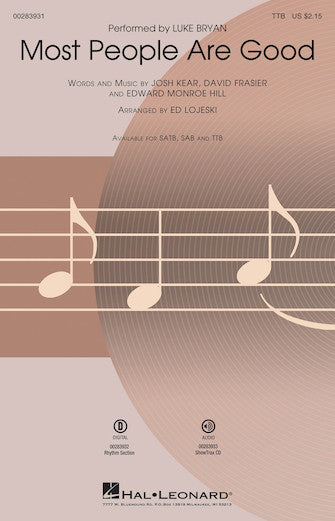 Most People Are Good (arr. Ed Lojeski) Sheet Music Preview