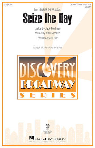 Seize The Day (from Newsies The Musical) (arr. Mac Huff) Sheet Music Preview