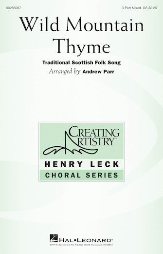 Wild Mountain Thyme (arr. Andrew Parr) Sheet Music Preview