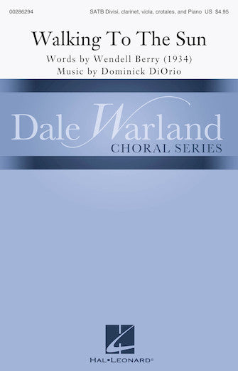 Walking To The Sun Sheet Music Preview