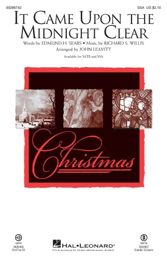 It Came Upon The Midnight Clear Sheet Music Preview