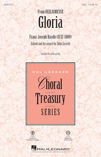Gloria (from Heiligmesse) (arr. John Leavitt) - Violin 2 Sheet Music Preview
