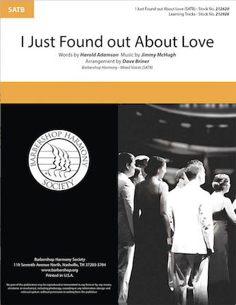 I Just Found out About Love (arr. Dave Briner) Sheet Music Preview