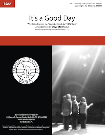 It's a Good Day (arr. Lloyd Steinkamp) Sheet Music Preview