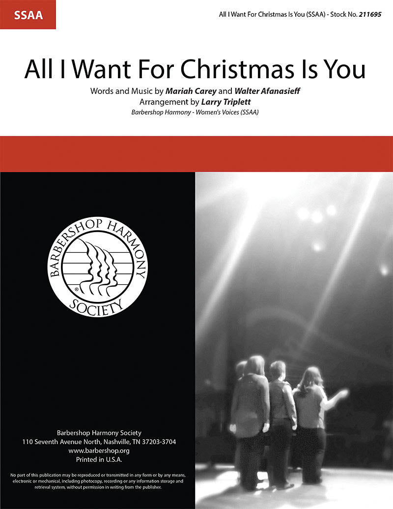 All I Want For Christmas Is You (arr. Larry Triplett) Sheet Music Preview
