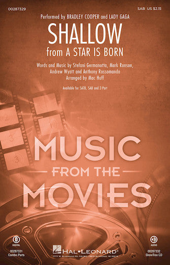 Shallow (from A Star Is Born) (arr. Mac Huff) Sheet Music Preview